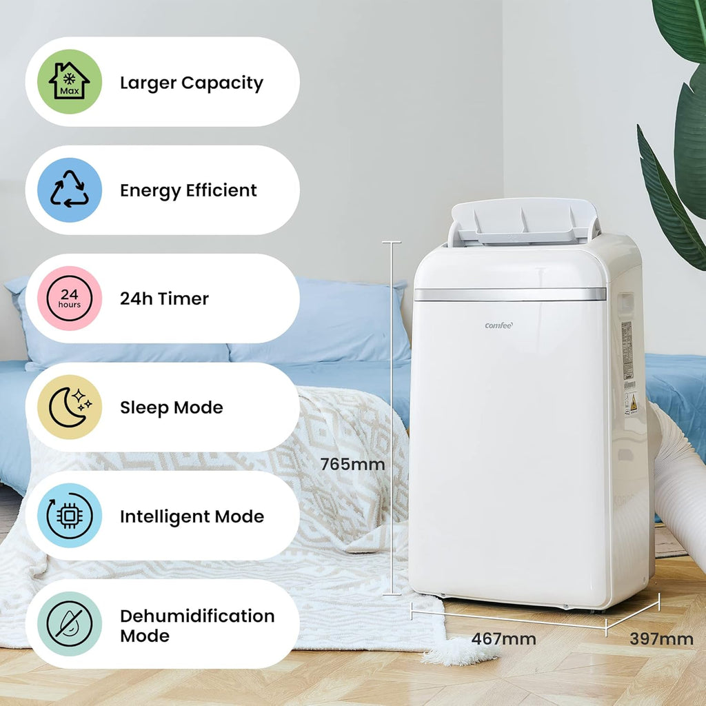 COMFEE Eco Friendly Pro | Climatiseur Mobile 12000 BTU A