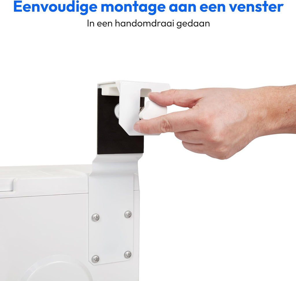 MEDION Smart Climatiseur Split P502 (5000 BTU, 3-en-1, Refroidir, Déshumidification, Ventilation, pour caravane, camping-car, kit de joint de fenêtre, mode sommeil, contr?le Wifi, écran, MD 37735)